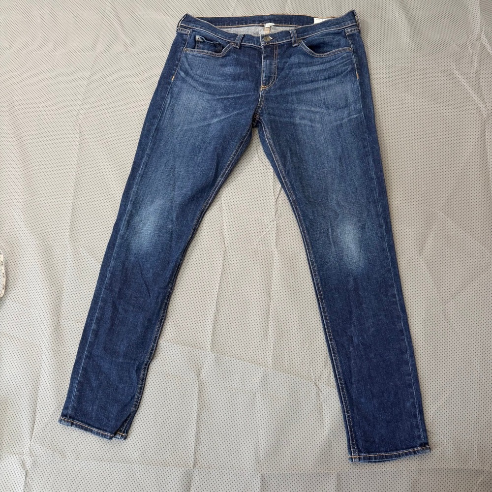 Rag & Bone Dre Slim Boyfriend Jeans Women 30 Blue Snoqualmie Stretch Made USA